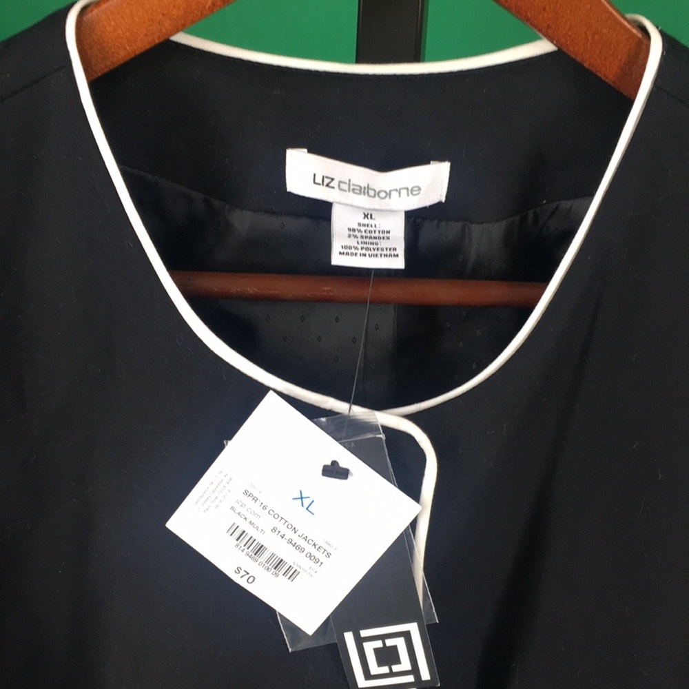 Nice black sateen feel jacket